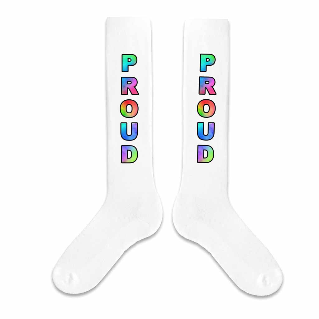 American Socks - American Pride White Knee High - Socks