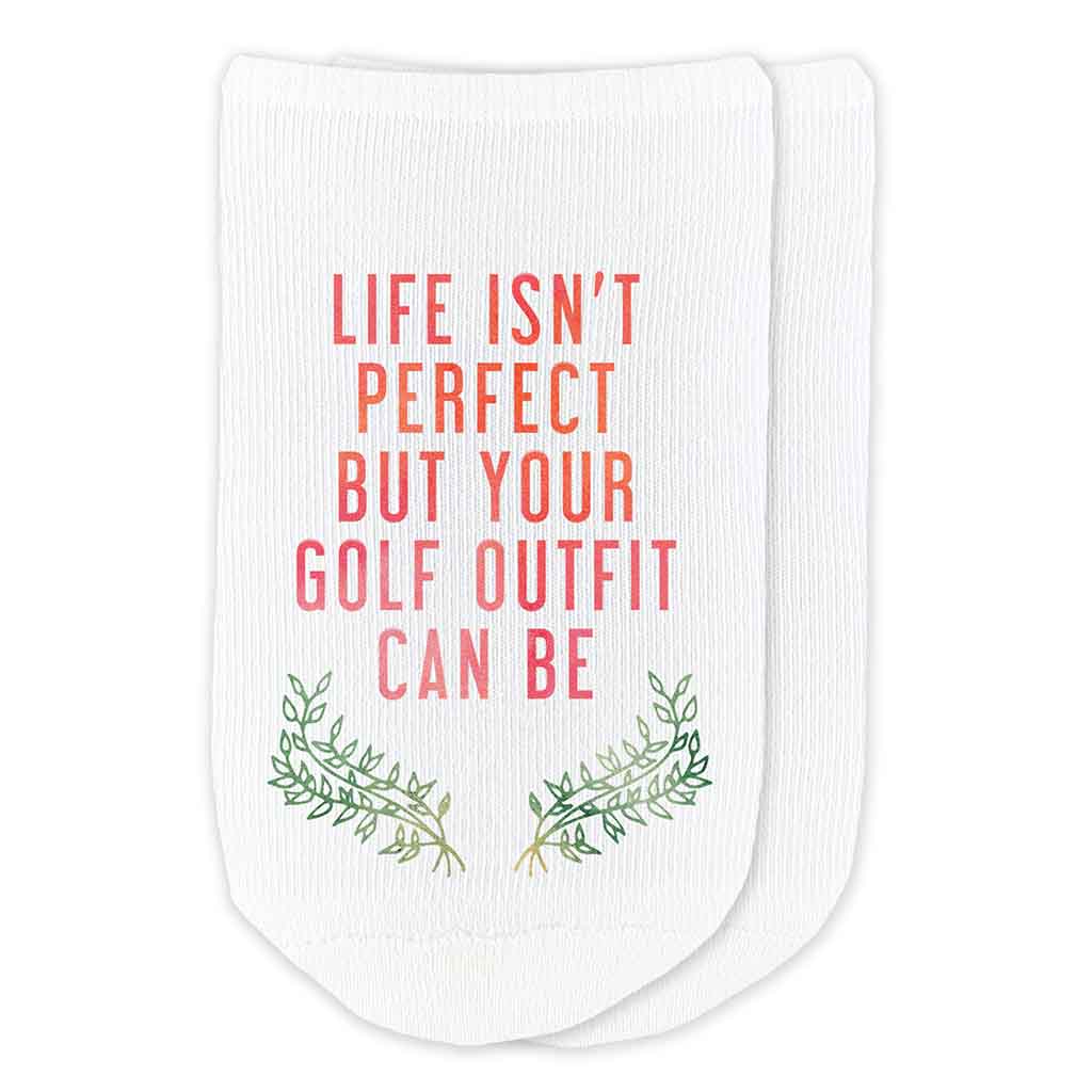 Funny Golf Socks, World's Okayest Golfer