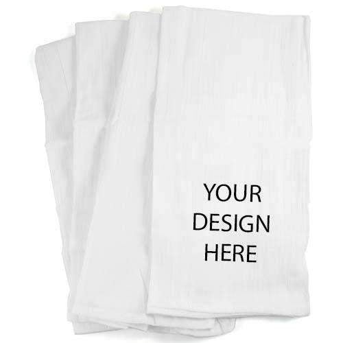 Kitchen Towels, Hand Printed Towels, Choose Your Set of 10