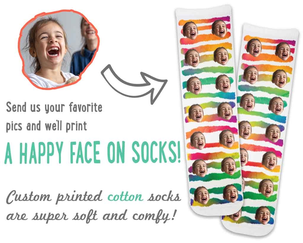 Face Socks  Your Face On Socks – Super Socks
