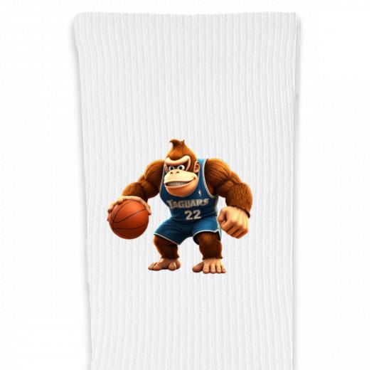 Design Your Own Custom White Crew Socks - Extra Large