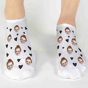 Our custom photo socks are perfect for any age! They are available in size s-XL!