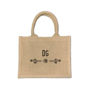 Carry your Delta Gamma spirit with this eco-friendly floral burlap tote, perfect for everyday sorority life and celebrations.