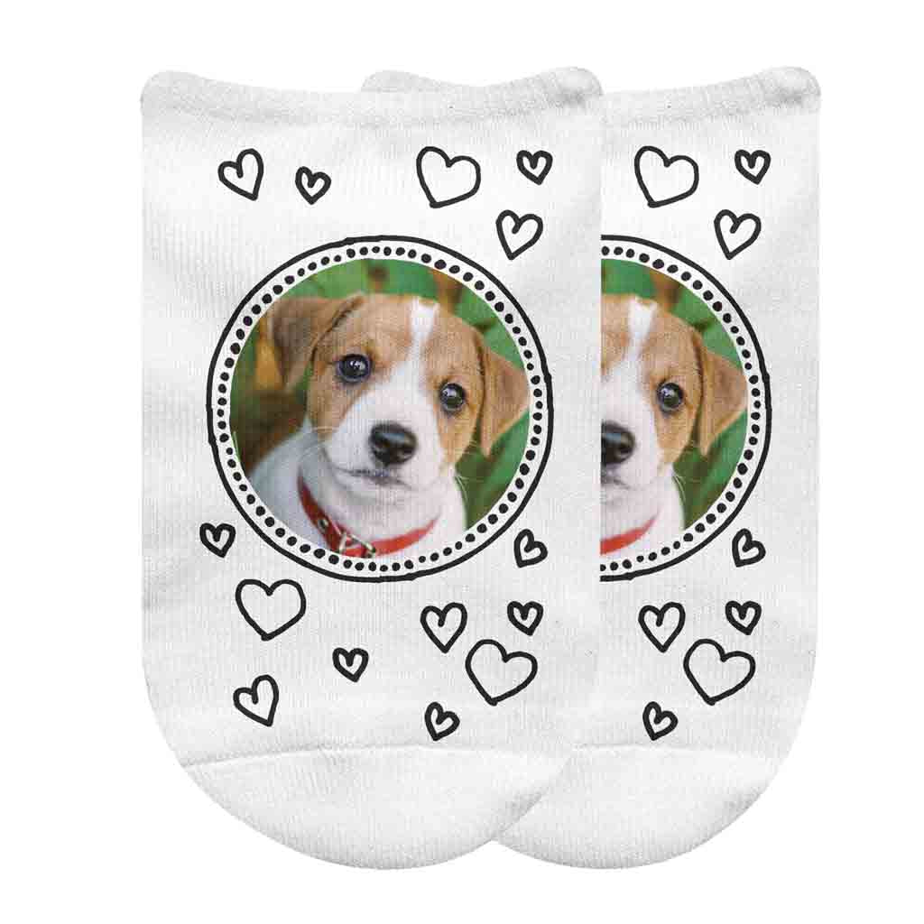 fun personalized photo socks for someone who loves their dog