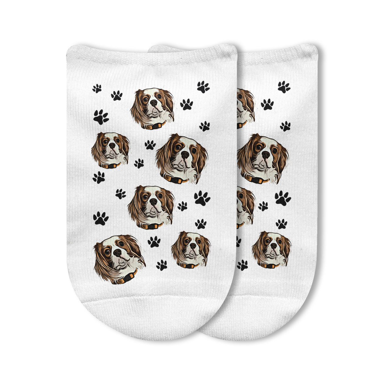 Fun Cartoon Pet Photo Socks for Him and Her