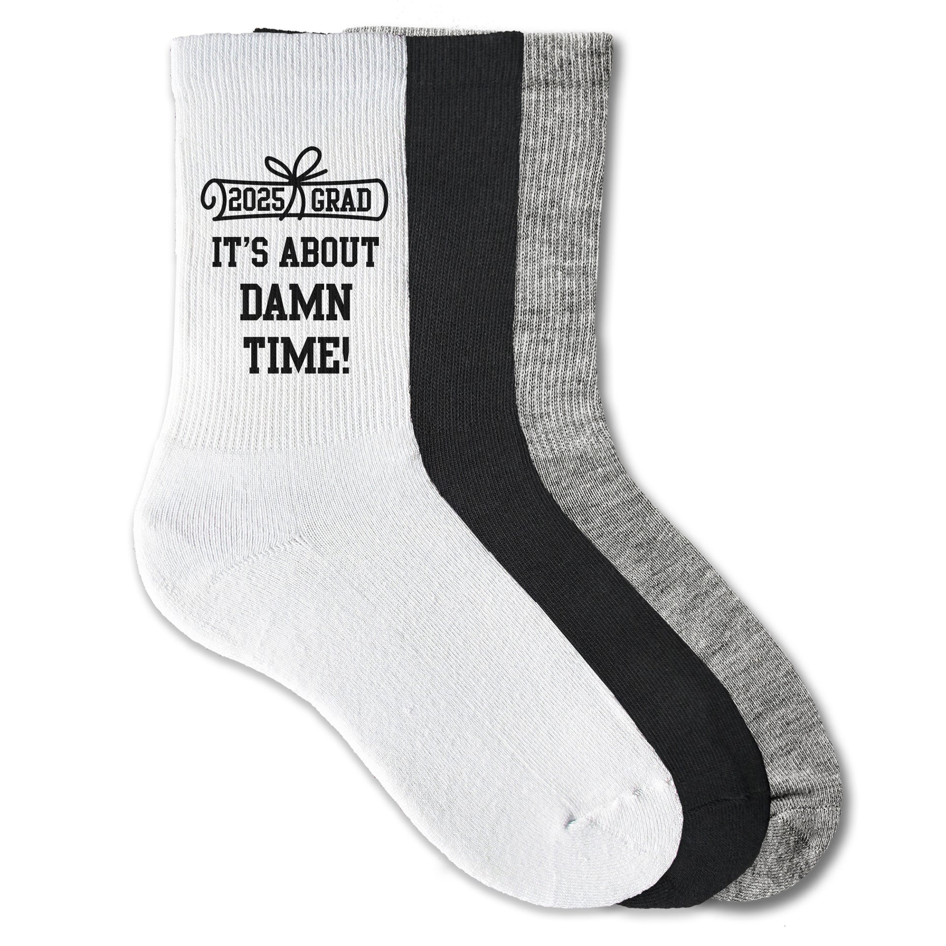 It's about damn time socks