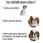 A fun cartoon effect is added to making your favorite photo MAGICAL!