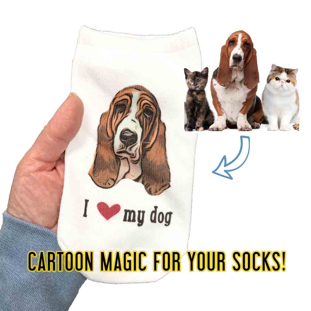 Make cartoon magic on your socks today! 