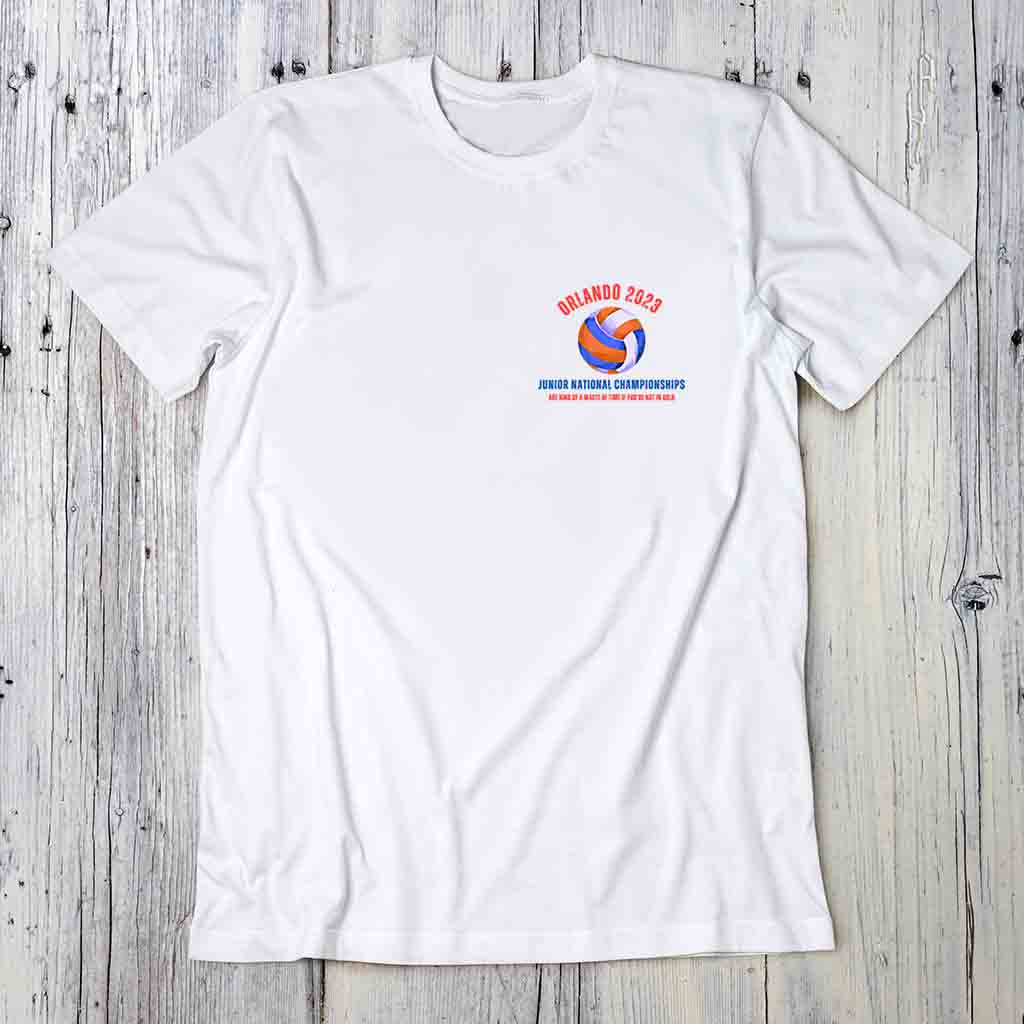 23 USAV Nationals Chicago Short Sleeve T-shirt – Arizona Sky
