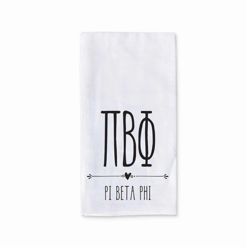 Shop For Phi Mu Sorority Boho Kitchen Towels in 2023