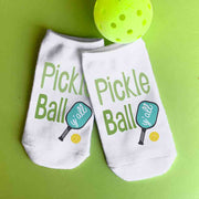 Colorful and trendy pickleball gift socks for the entire time! 