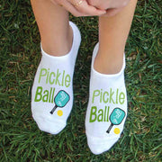 Step up your game with our Pickleball Y'all Design Socks. Featuring a fun 'Pickleball Y'all' print, these socks add a playful touch to pickleball outfit.