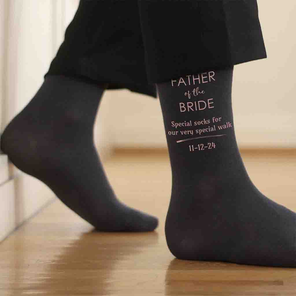 Dad best sale wedding socks