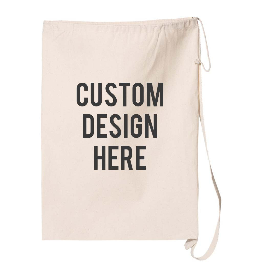 Custom Laundry 101 - Laundry Bag Personalized with a Name – Sockprints