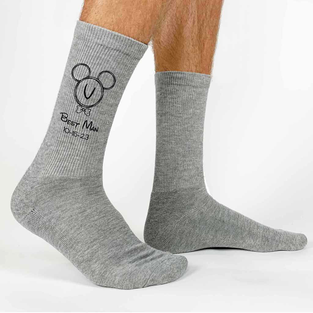 Monogrammed Socks  GracieLane Creations