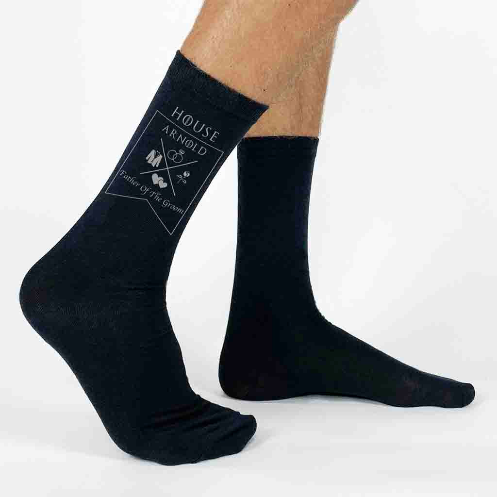 Family Men Socks (Black)