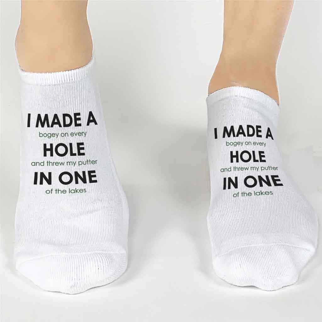 goofy golf socks
