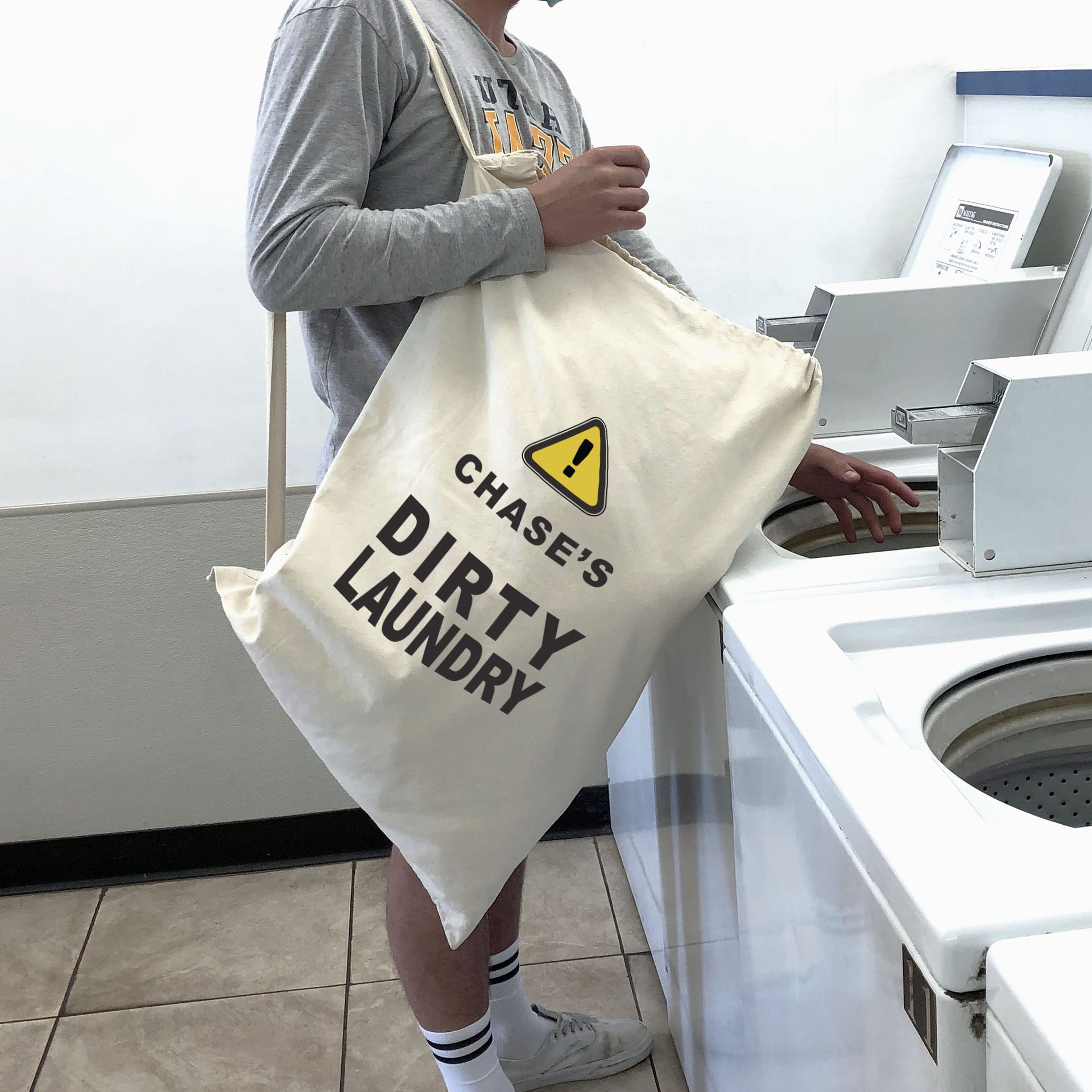 Custom Logo Laundry Bag