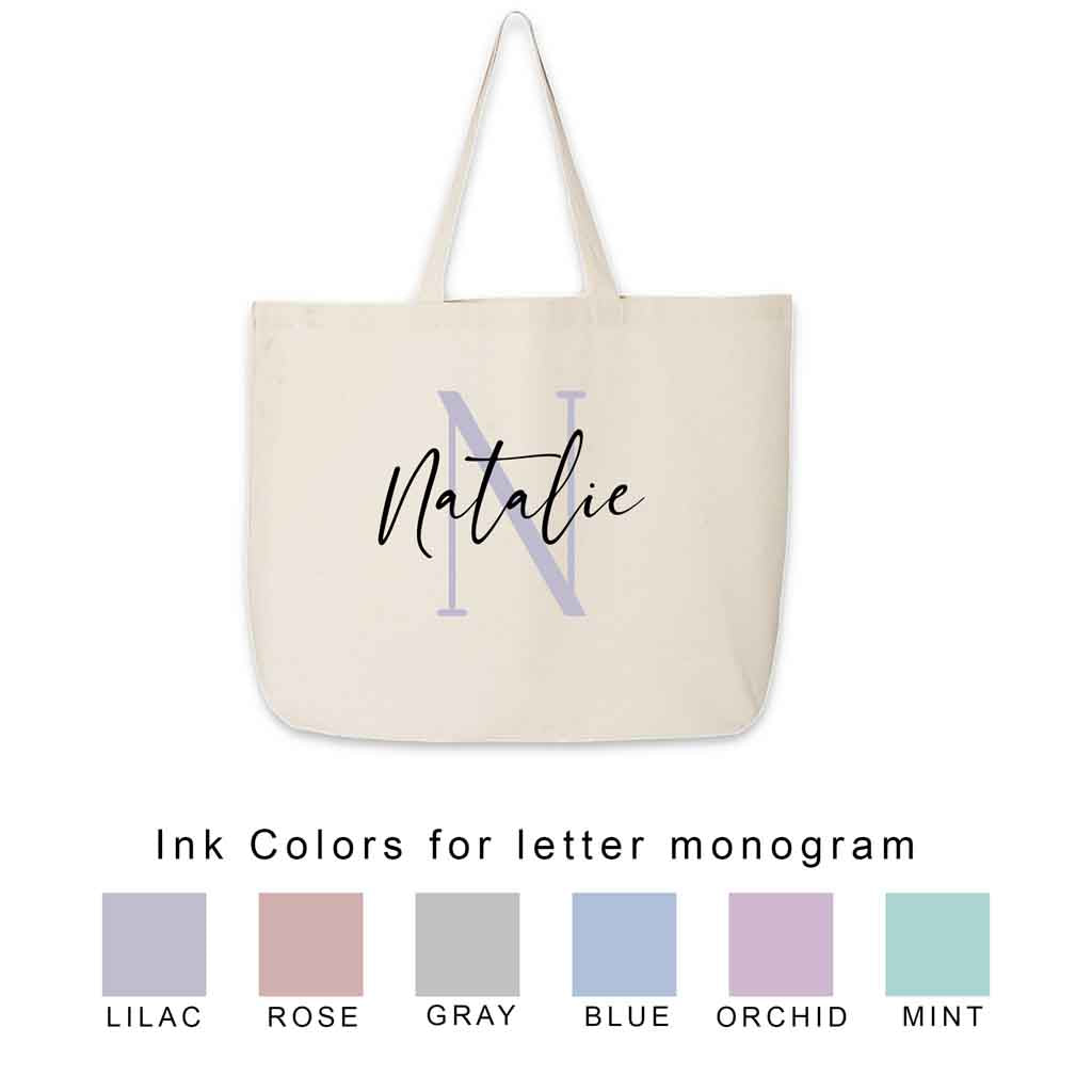 Personalized Tote Bag Made of Canvas Custom Tote Bag Canvas 