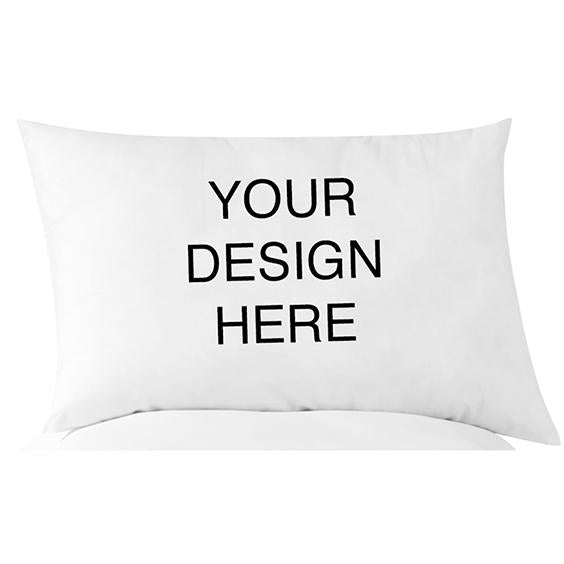 Personalize Your Own Design Pillowcase with Text or Graphics