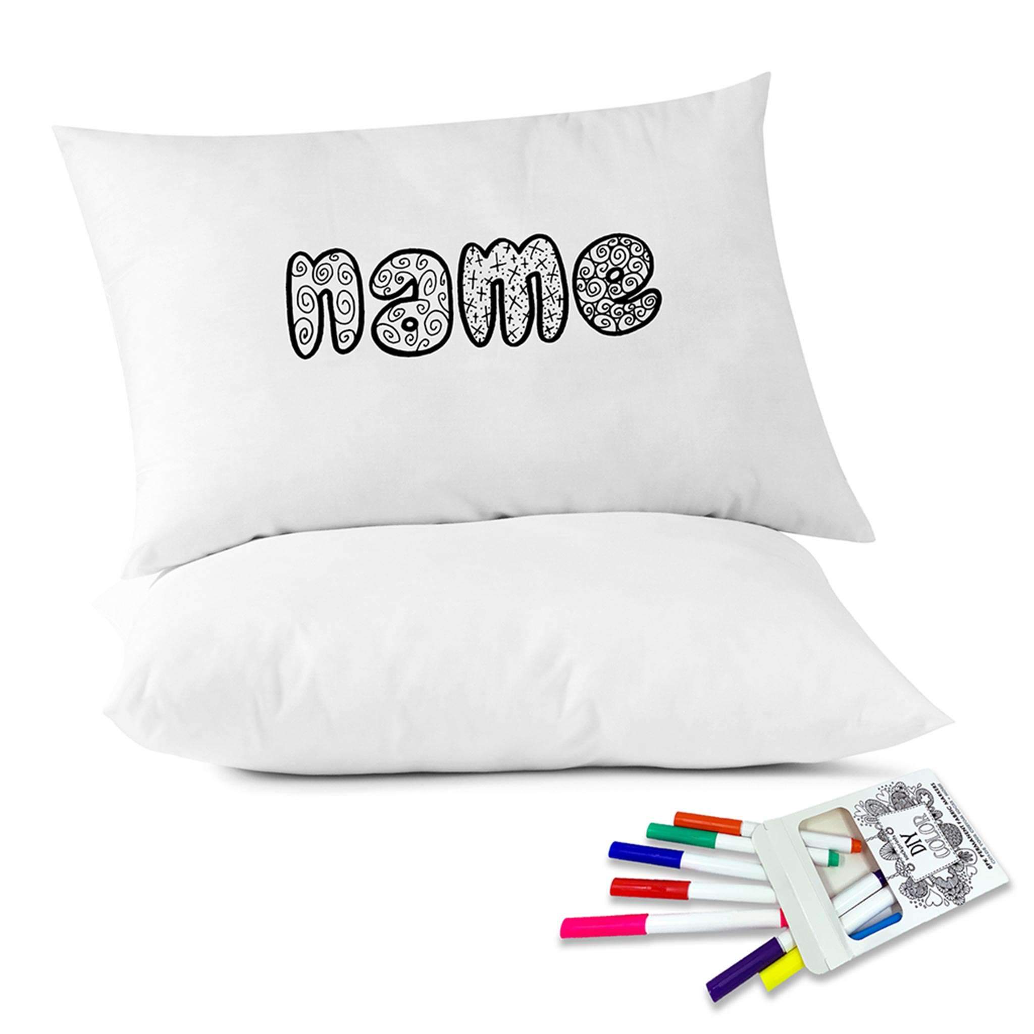 Personalized name pillow cases hotsell